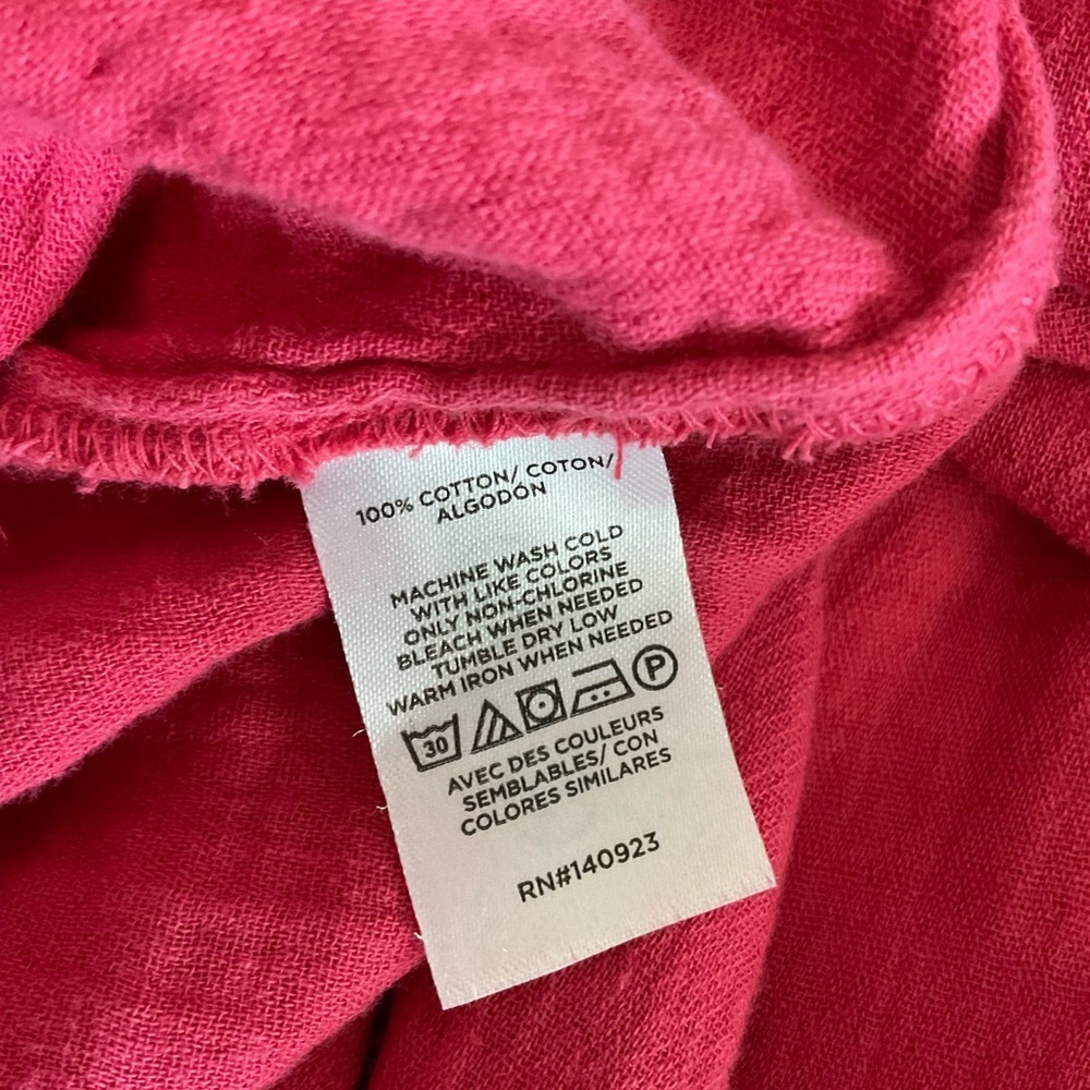 LOFT Pink Hoodie Sweatshirt - Picture 4 of 6